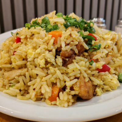 Chow Fan mixto ( pollo/ cerdo) -