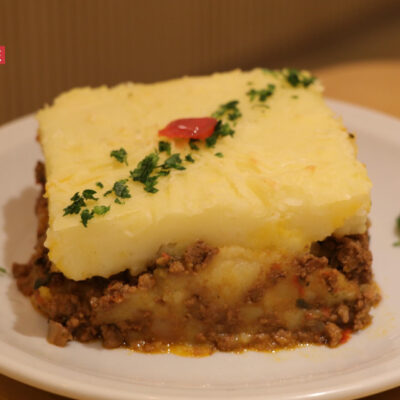 Pastel de papas   .-